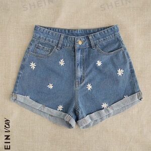 shein denim short size small